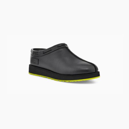 UGG Tasman Sundae Black Yellow Slippers for Women (KLEF07431)